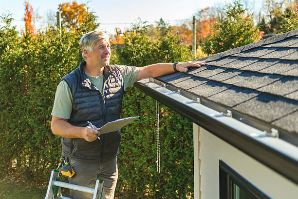 Professional Roofing technician working in Centerville, IN
